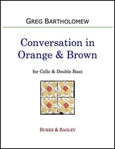 Conversation in Orange & Brown P.O.D. cover